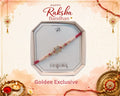 Soft Pink Beaded Rakhi
