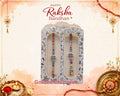Multicolor Couple Rakhi Pair