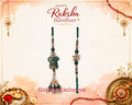 Emerald Green Couple Rakhi Pair