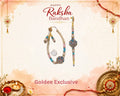 Multicolored Couple Rakhi Pair
