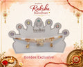 Hanging Heart Charm Designer Lumba Rakhi