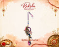 Peacock theme Lumba Rakhi