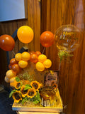 Retro Sunflower Hamper