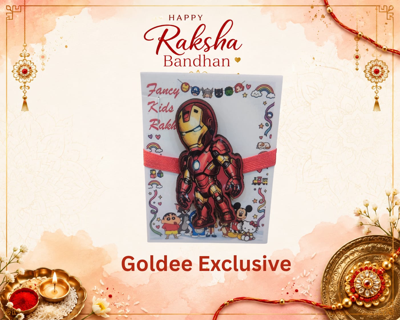 Iron Man Character Kids Rakhi