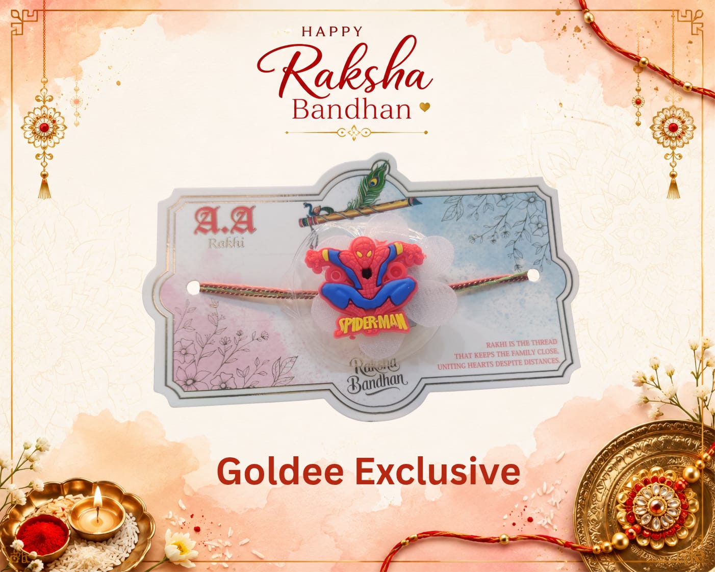 Spiderman Light Rakhi