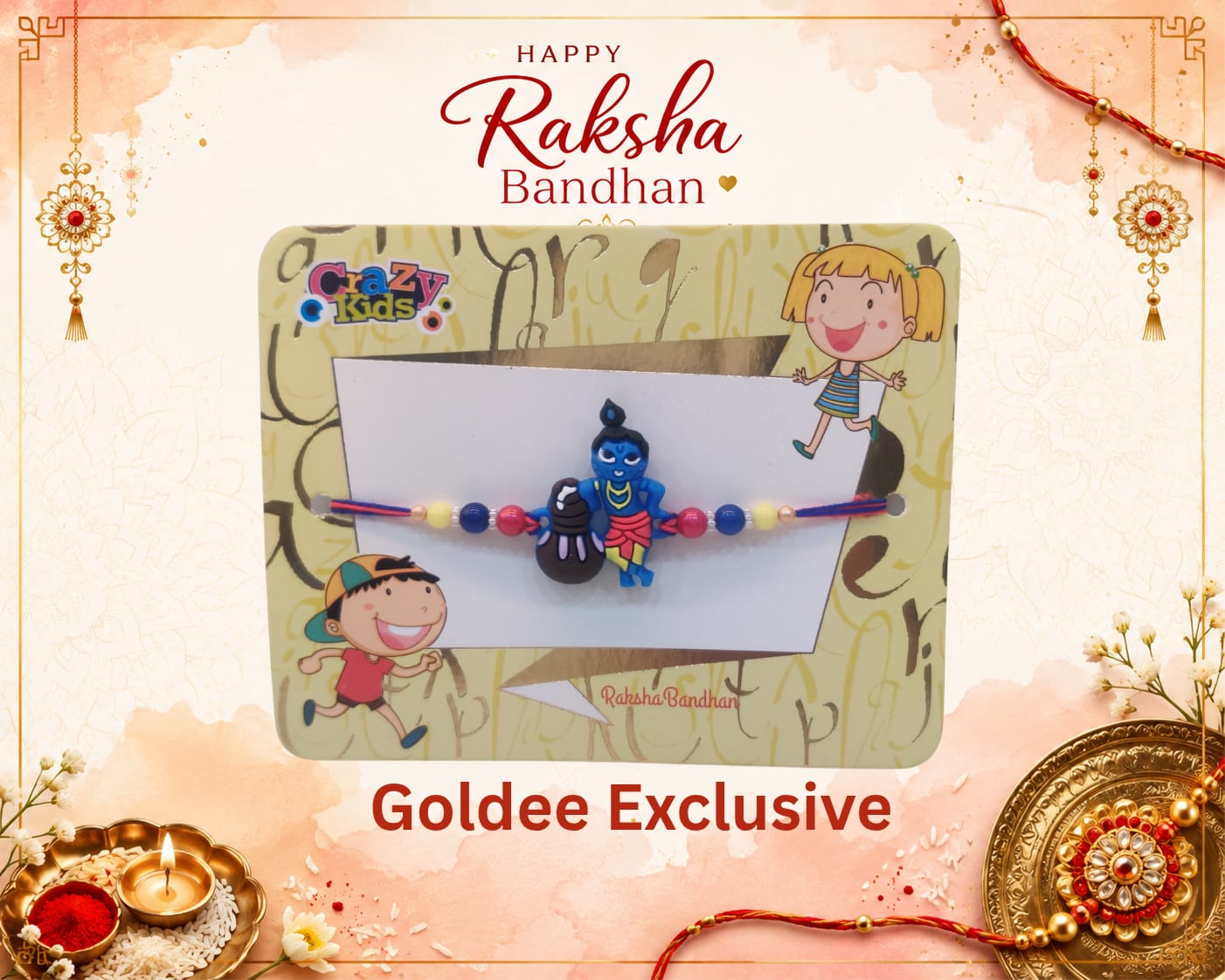 Bal Krishna Kids Rakhi