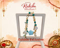 Multicolored Gemstone Bracelet Rakhi