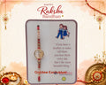 Exclusive - Shiv Stone-Studded Rakhi