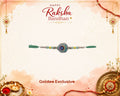 Exclusive - Mint Green Evil Eye Rakhi