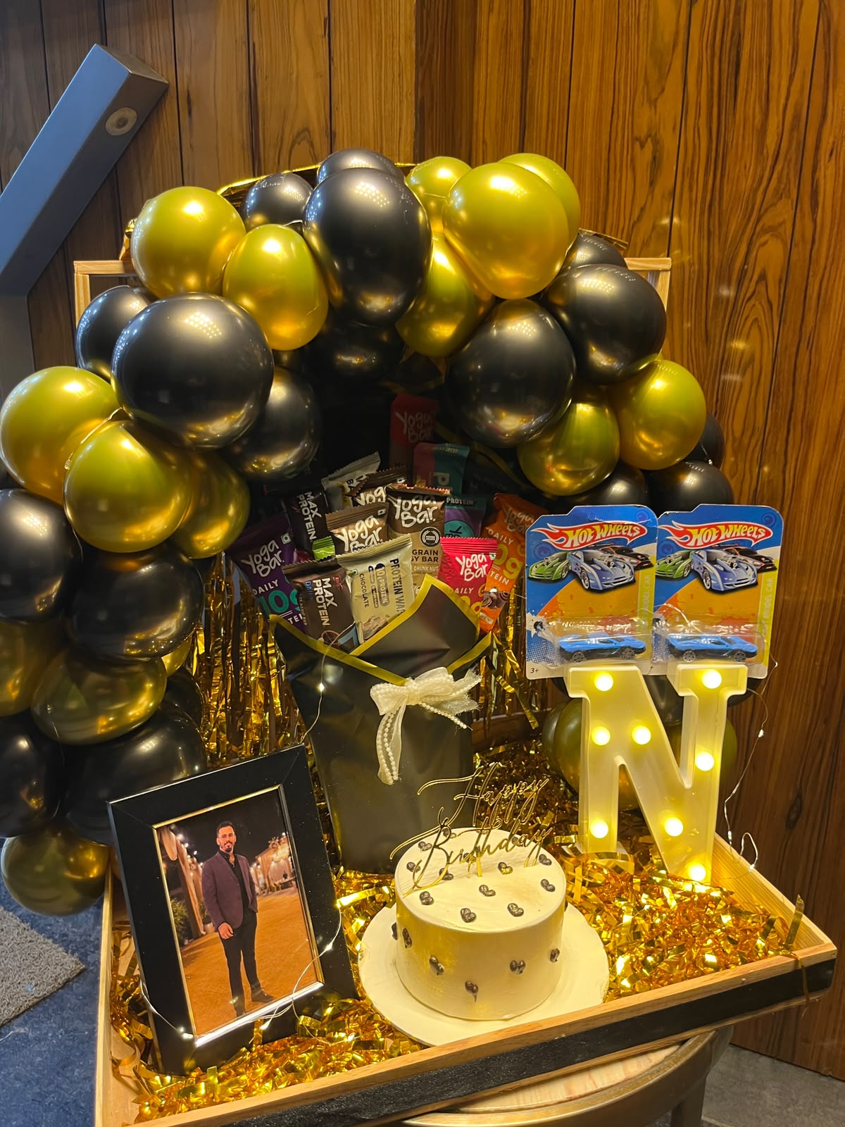 Golden Black Celebration Hamper