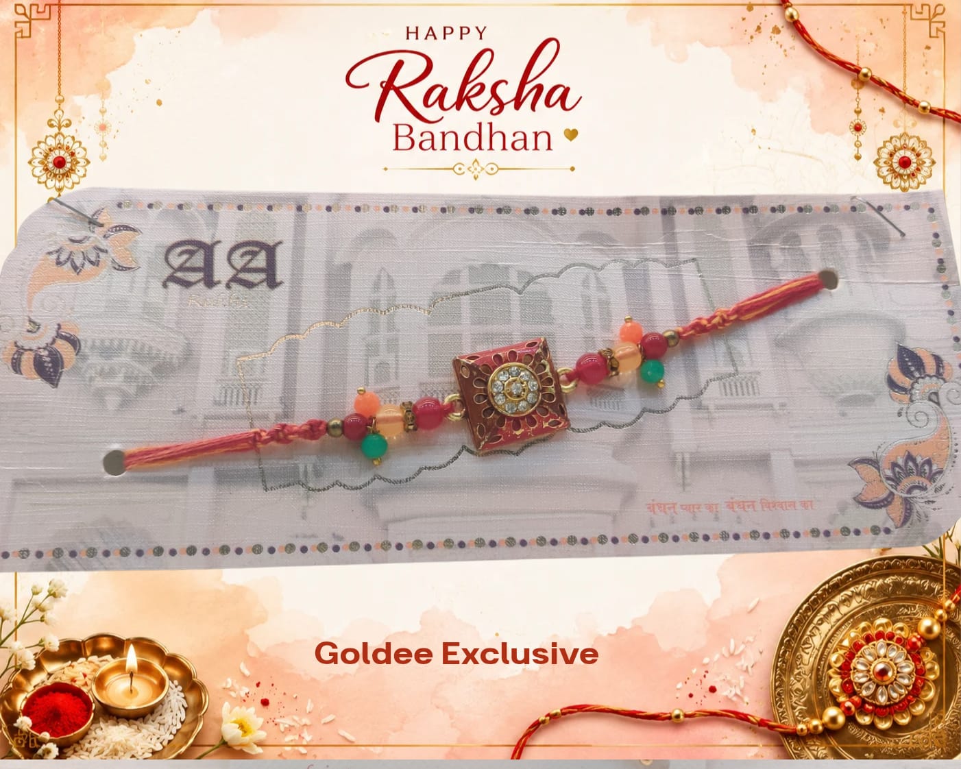 Exclusive - Multicolor Rakhi
