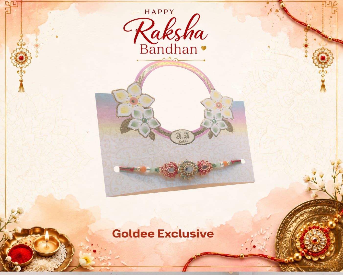 Exclusive - Floral Rakhi