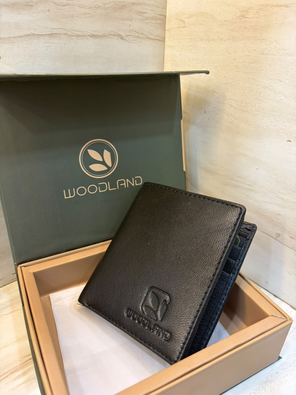 Men's Black Leather Wallet