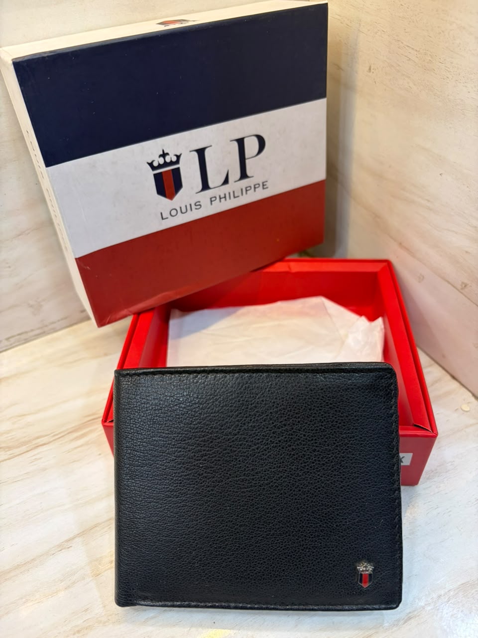 Classic Black Leather Wallet