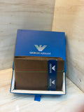 Men's Light Brown Leather Wallet
