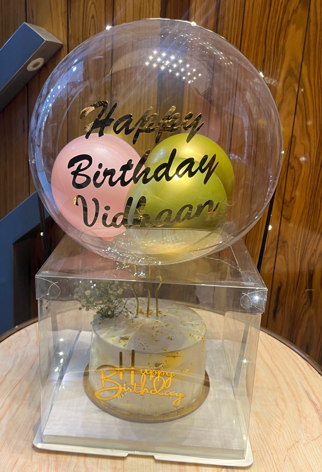 Birthday Hamper (Includes 750gm cake)