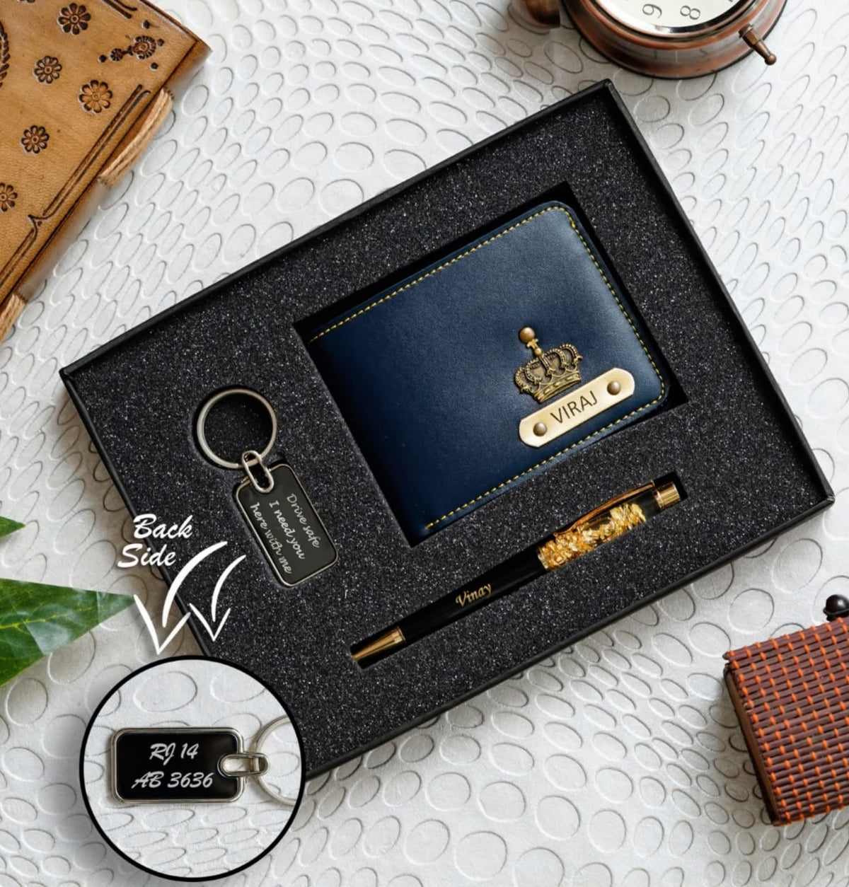 Personalized Men's Leather Wallet