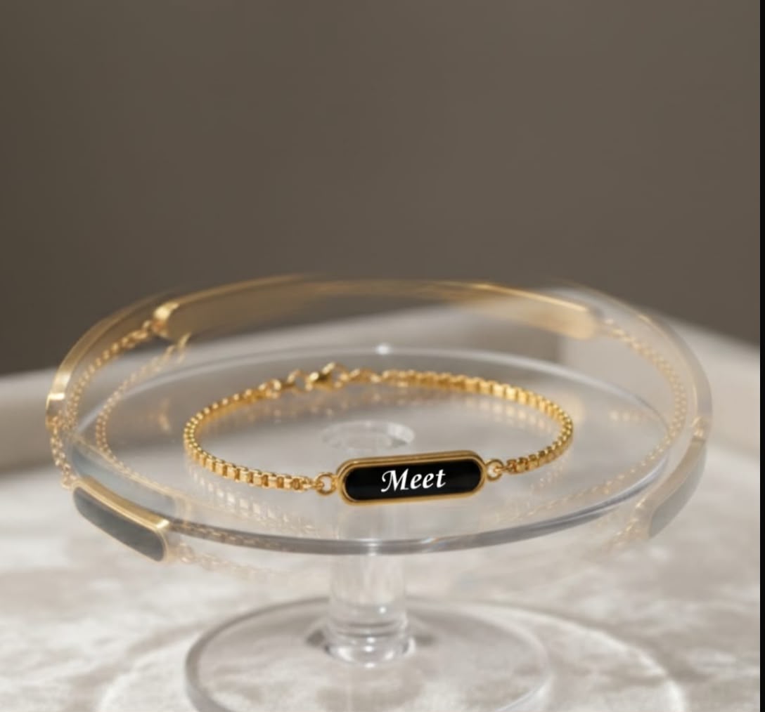 Personalized Name Engraved Bracelet