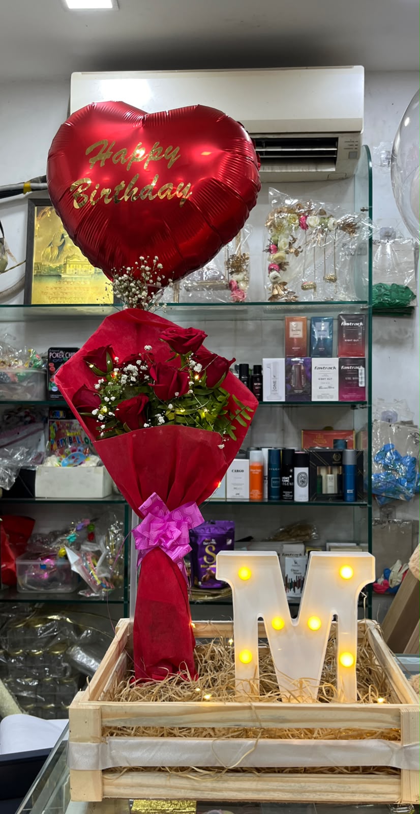 Red Vibrant Birthday Hamper