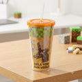 Yellow Glass Tumbler