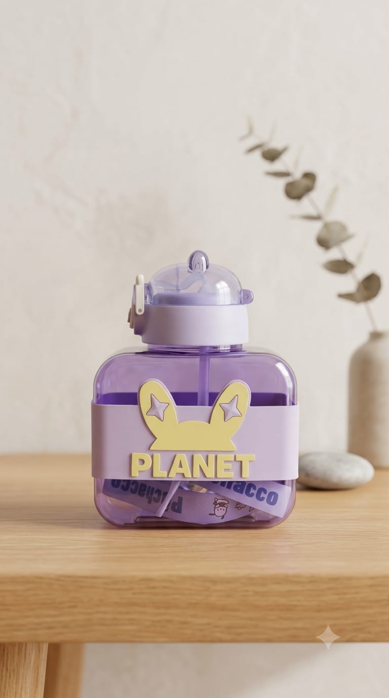 Planet Square Water Bottle