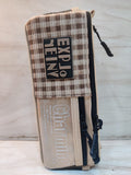 Checks themed pouches