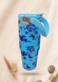 Beautiful Floral Print Tumbler