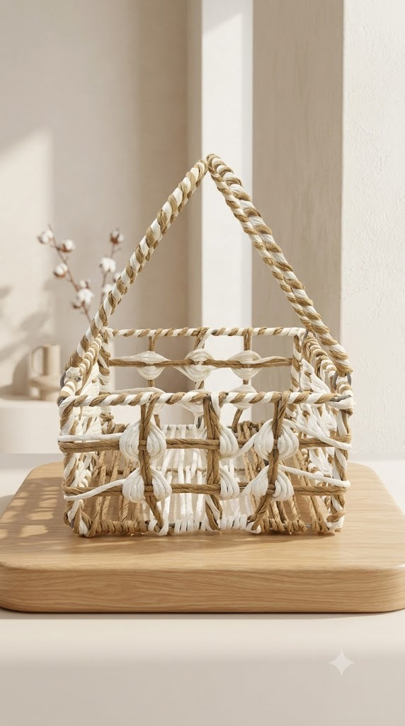Handle Handicraft Basket