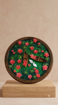 Beautiful Lotus Pond & Swan Resin Ring Tray