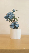 Blue Colour Flower Pot