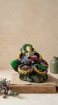Leaf Rest Ganesh Idol