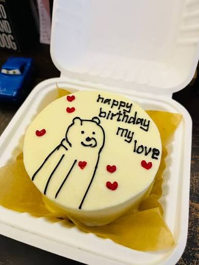 Beary Love Bento Cakle