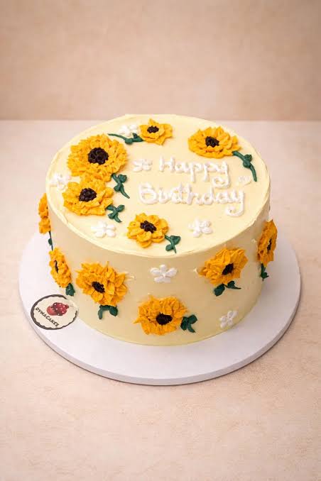Sunflowe Bento Cake