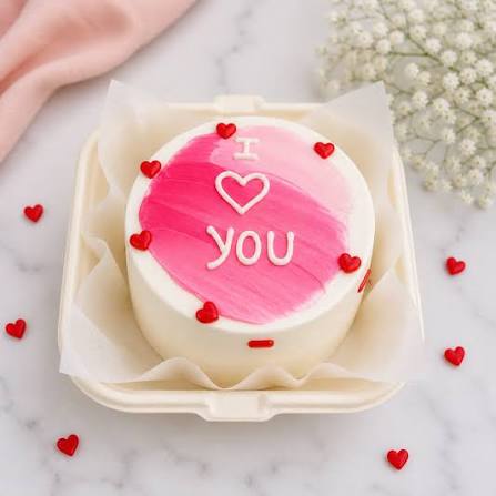 Blush Pink Bento Cake