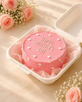 Light Pink Bento Cake