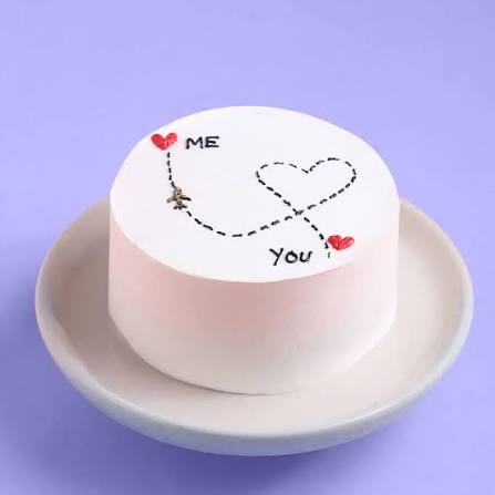 Couple Distance Bento Cake