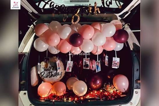 Birthday Car Decor