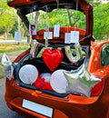 Star Shape Ballon Car Decor