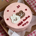 Cat Theme Bento Cake